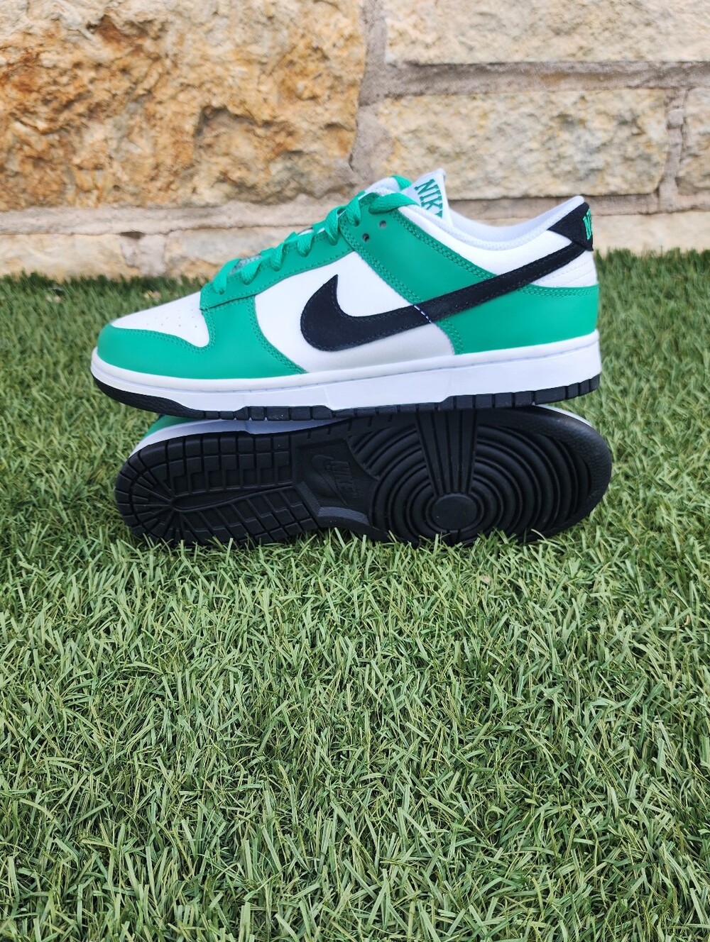 Nike Dunk Low "Celtics"  Men's Sneakers - White & Green